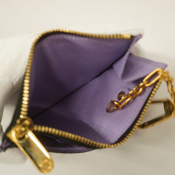 [3yc1502]Auth Louis Vuitton Coin Case Monogram Multicolor Pochette Cle M60279... - Picture 2 of 6